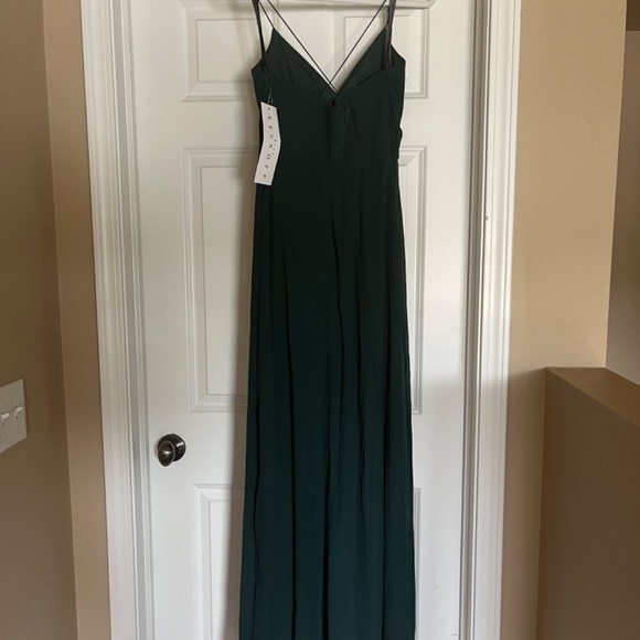 Bridesmaid dress - evergreen - new with tags - Picture 3 of 6